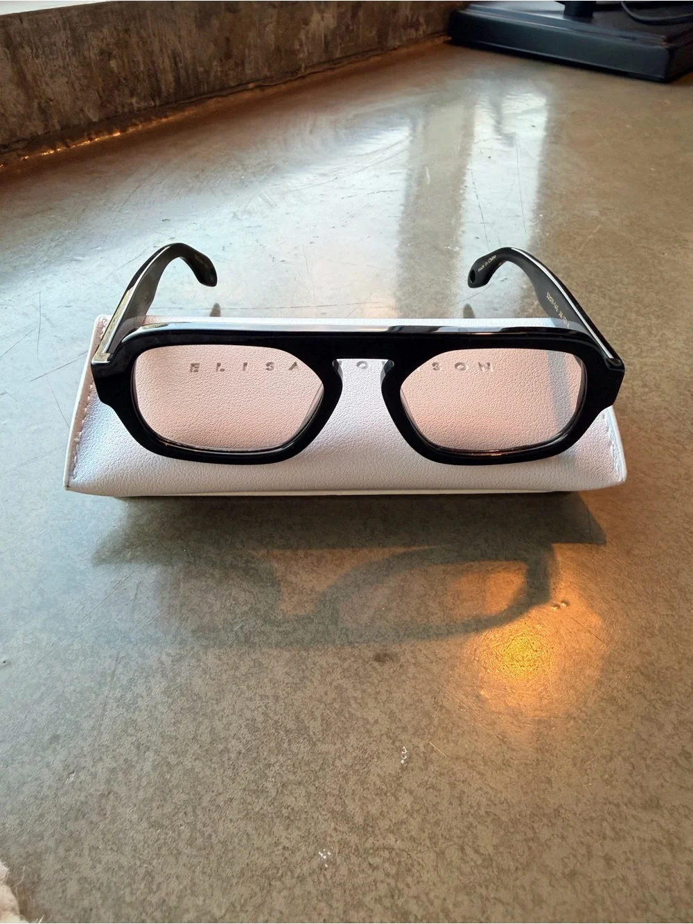 Elisa Johnson Mini Jane Sunglasses - Classic Bold Frame